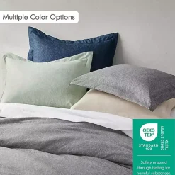 Gray Chambray 3-pc. King Comforter Set