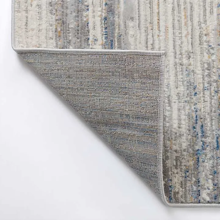 Gray Claire Modern Area Rug, 5x8