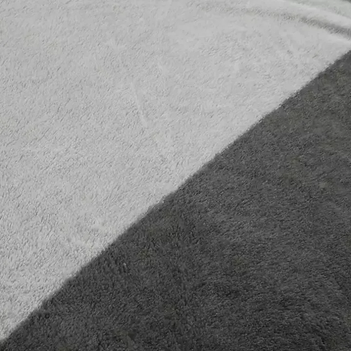 Gray Color Block 3-pc. Full/Queen Comforter Set