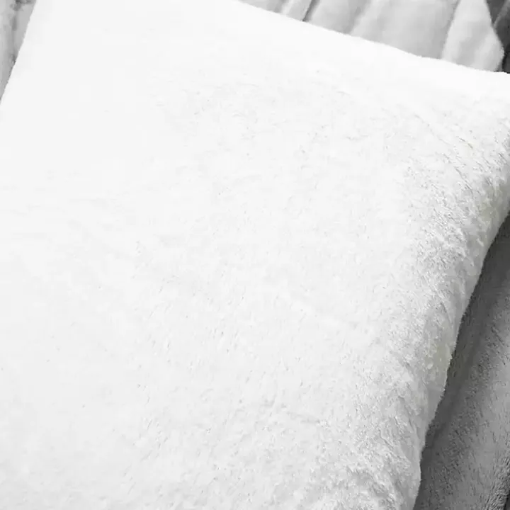 Gray Color Block 3-pc. Full/Queen Comforter Set