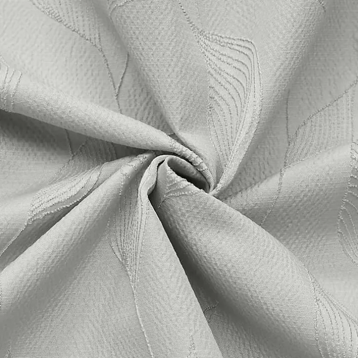 Gray Corsica Curtain Panel, 95 in.