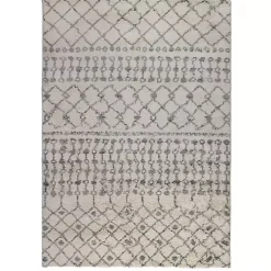 Gray Diamond Area Rug, 8x10