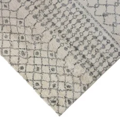 Gray Diamond Area Rug, 8x10