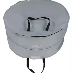 Gray Double Wreath Storage Bag