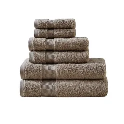 Gray Egyptian Cotton 6-pc. Towel Set