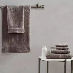 Gray Egyptian Cotton 6-pc. Towel Set