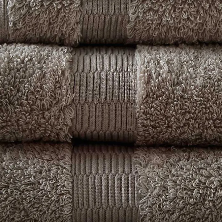 Gray Egyptian Cotton 6-pc. Towel Set