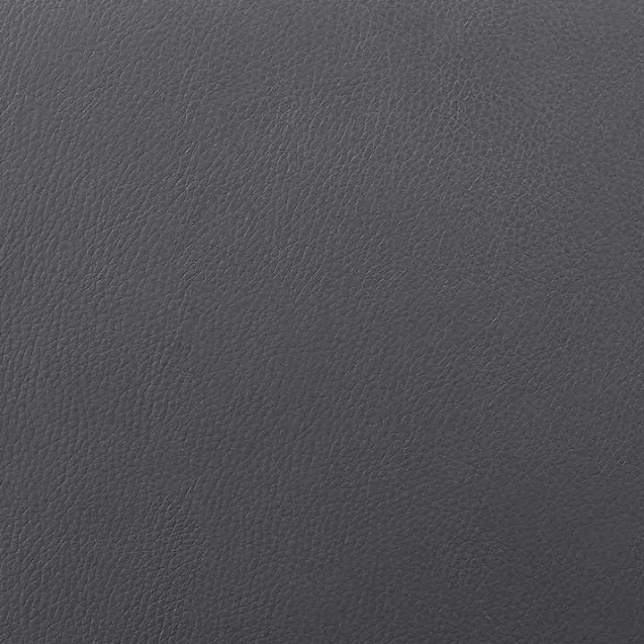 Gray Faux Leather Baylor Swivel Bar Stool