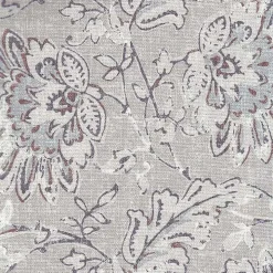 Gray Floral Parsons Dining Chairs, Set of 2