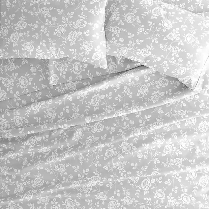 Gray Garden 4-pc. Full Sheet Set