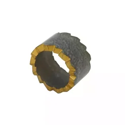 Gray Geode Artistry Napkin Rings, Set of 4