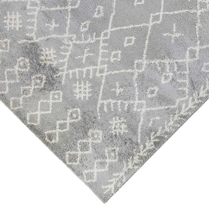 Gray Geometric Runner