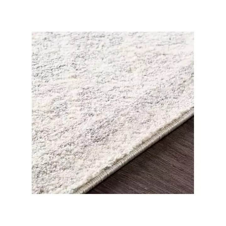 Gray Global Pattern Area Rug, 5x7