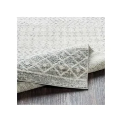 Gray Global Pattern Area Rug, 7x10