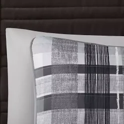 Gray Jax Plaid 5-pc. Full/Queen Comforter Set