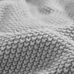 Gray King Rylan Knit Blanket