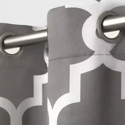Gray Maxwell Blackout Curtain Panel Set, 84 in.