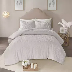 Gray Medallion Full/Queen 3-pc. Comforter Set