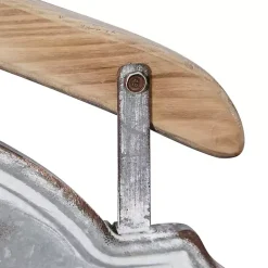 Gray Metal Laundry Room Wall Plaque