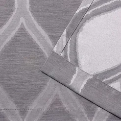 Gray Monte Curtain Panel Set, 108 in.