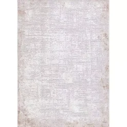 Gray Parker Textured Area Rug, 5x7