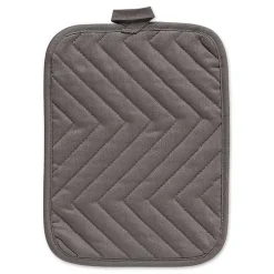 Gray Quilted 3-pc. Potholder Set