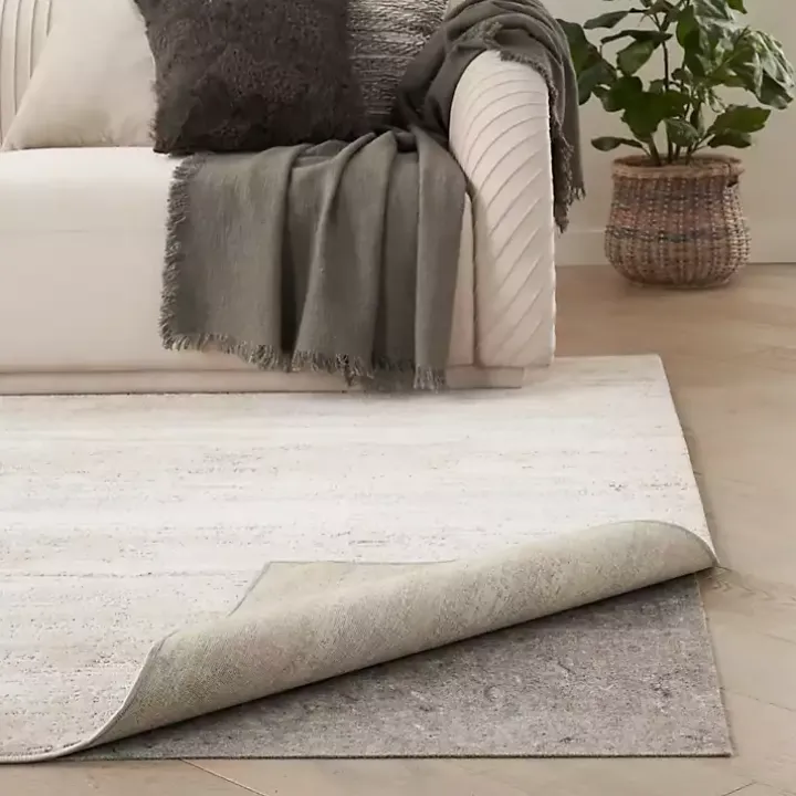 Gray Reversible Non-Slip Rug Pad, 6x8