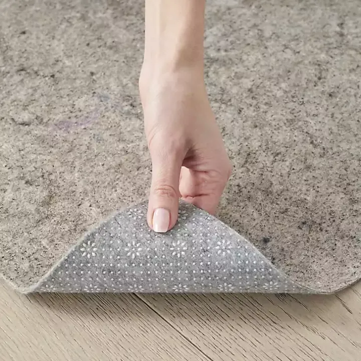 Gray Reversible Non-Slip Rug Pad, 6x8