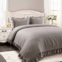 Gray Riley 3-pc. King Comforter Set