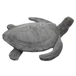 Gray Sea Turtle Outdoor Statue