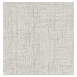 Gray Textured Faux Fabric Peel & Stick Wallpaper