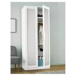 Gray Textured Faux Fabric Peel & Stick Wallpaper