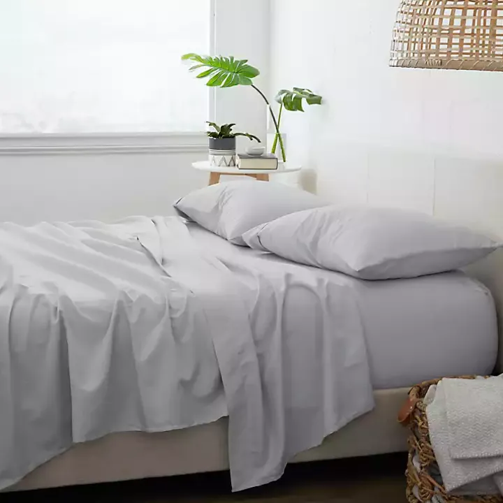 Gray Ultra Soft 4-pc. Full Sheet Set