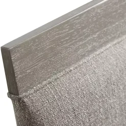 Gray Upholstered Bridgette Dining Chairs, Set of 2