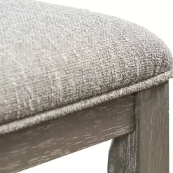 Gray Upholstered Bridgette Dining Chairs, Set of 2