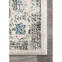 Gray Verona Medallion Area Rug, 5x7