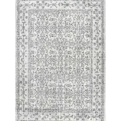 Gray Waddell Vintage Area Rug, 5x8