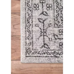 Gray Waddell Vintage Area Rug, 5x8