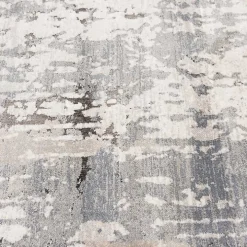 Gray Waters Abstract Area Rug, 5x7