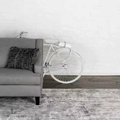 Gray Waters Abstract Area Rug, 5x7