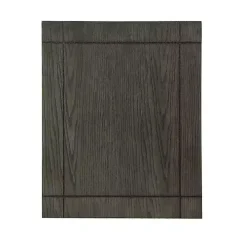 Gray Wood Parnell Storage Accent Table