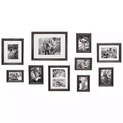 Gray Wood 10-pc. Gallery Wall Picture Frame Set