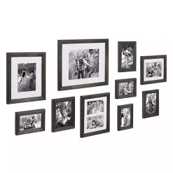 Gray Wood 10-pc. Gallery Wall Picture Frame Set