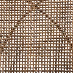 Graywashed Metal Flared Dining Chairs, Set of 2