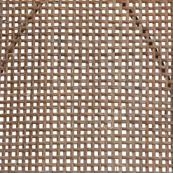 Graywashed Rattan Dining Chairs, Set of 2