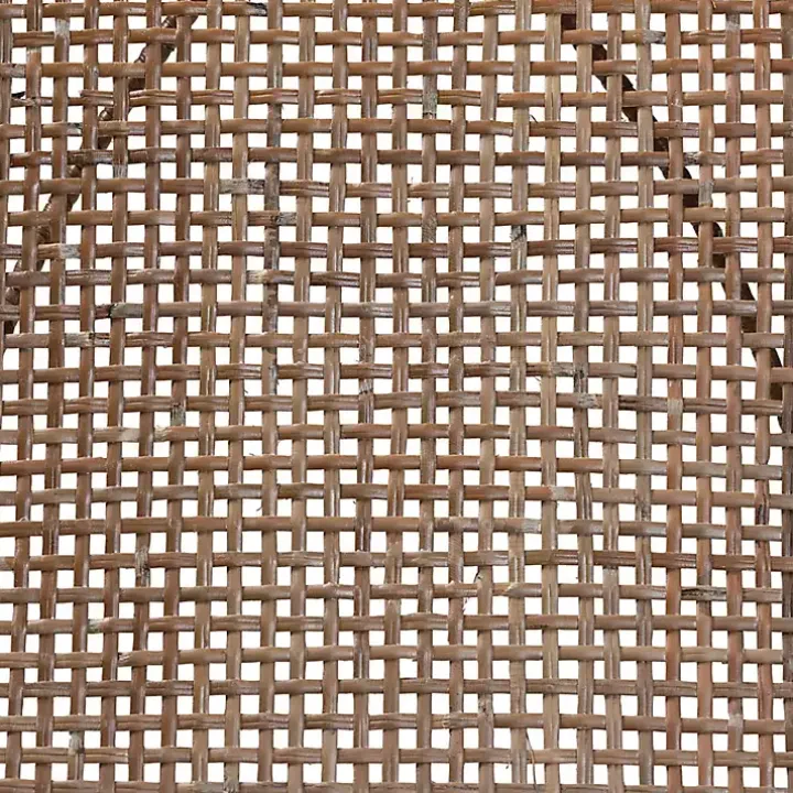 Graywashed Rattan Dining Chairs, Set of 2