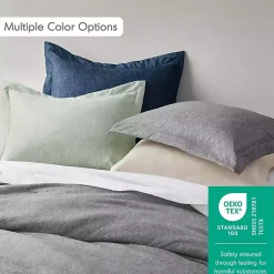 Green Chambray 3-pc. Full/Queen Comforter Set