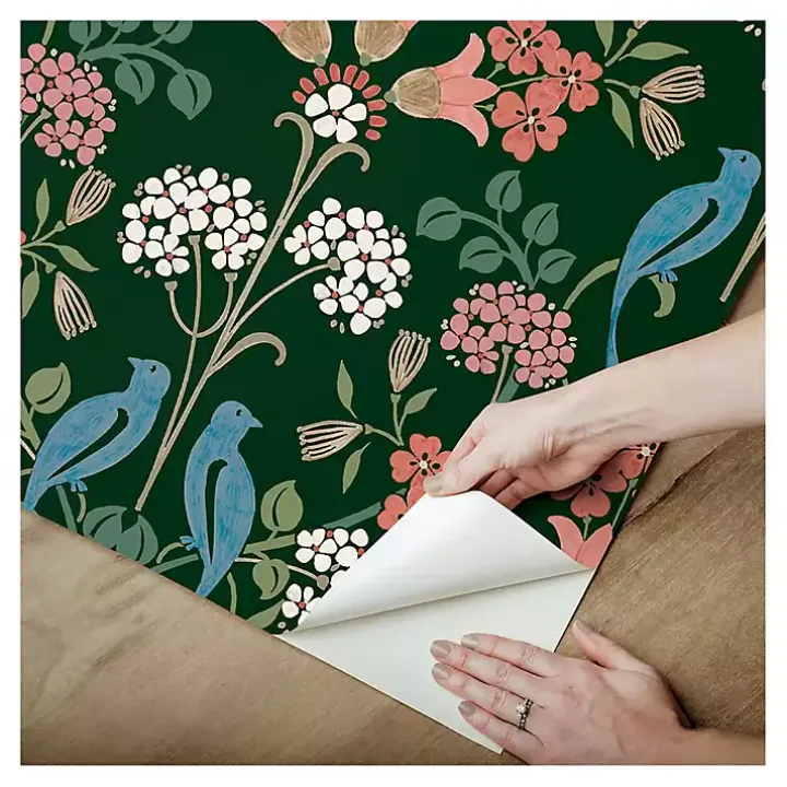 Green Meadow Peel & Stick Wallpaper