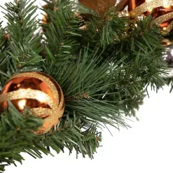 Green Pine with Ornaments Garland