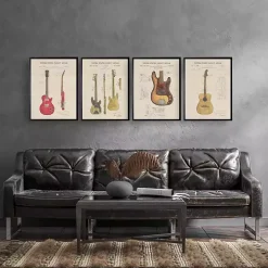 Guitar Framed Art Print